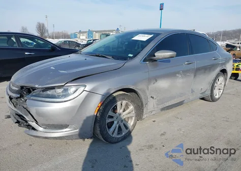 2015 Chrysler 200 Limited z USA, uszkodzony, nr VIN 1C3CCCAB9FN615197